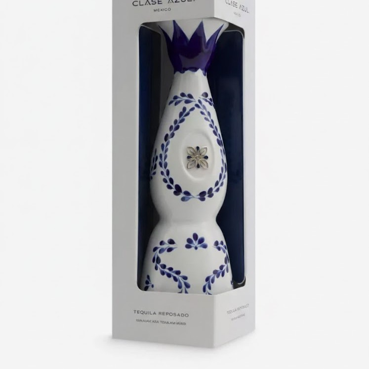 Clase Azul Reposado Tequila 700ml | Hand-Painted Ceramic Decanter